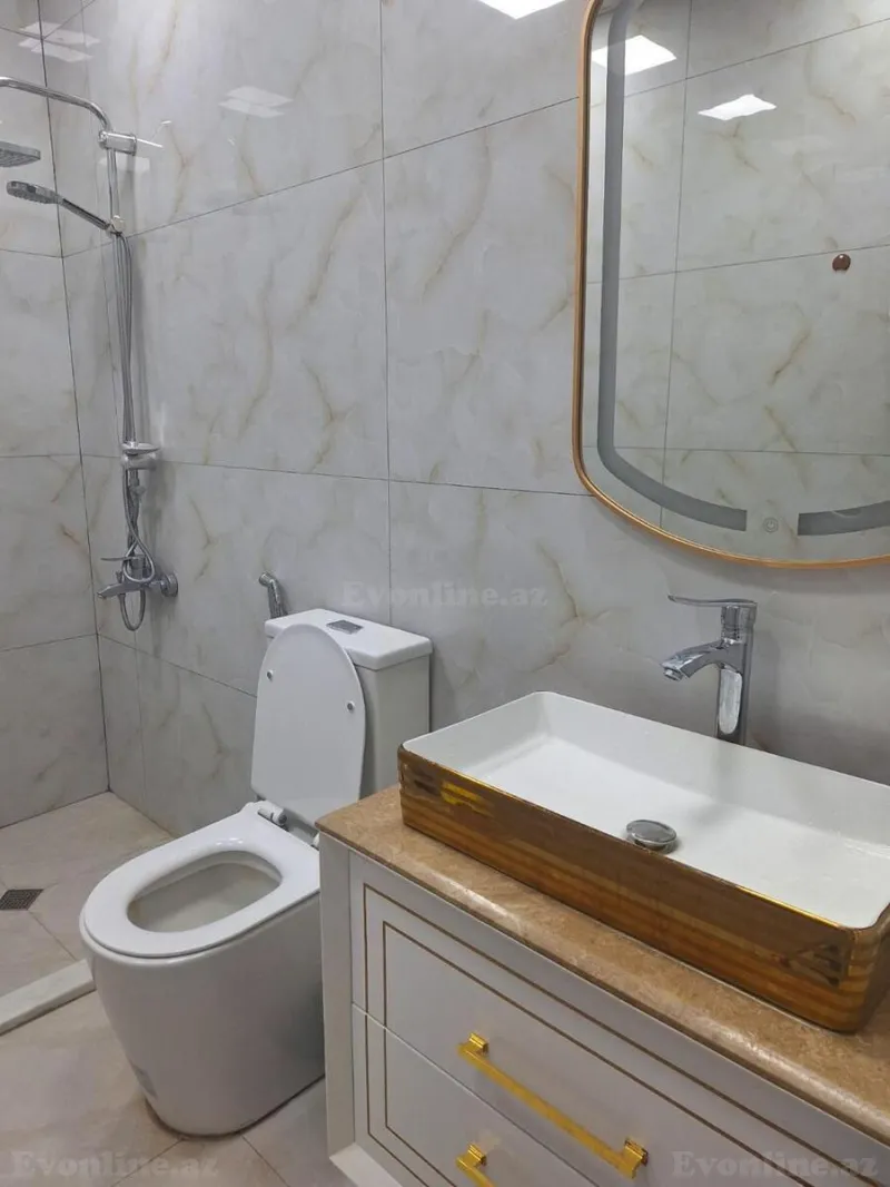 Kirayə verilir 2 otaqlı Mənzil Yeni tikili 70 m² Qara Qarayev m. - şəkil 6