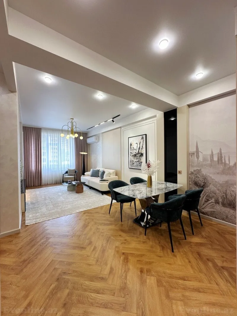 Satılır 3 otaqlı Mənzil Yeni tikili 90 m² Həzi Aslanov m. - şəkil 3