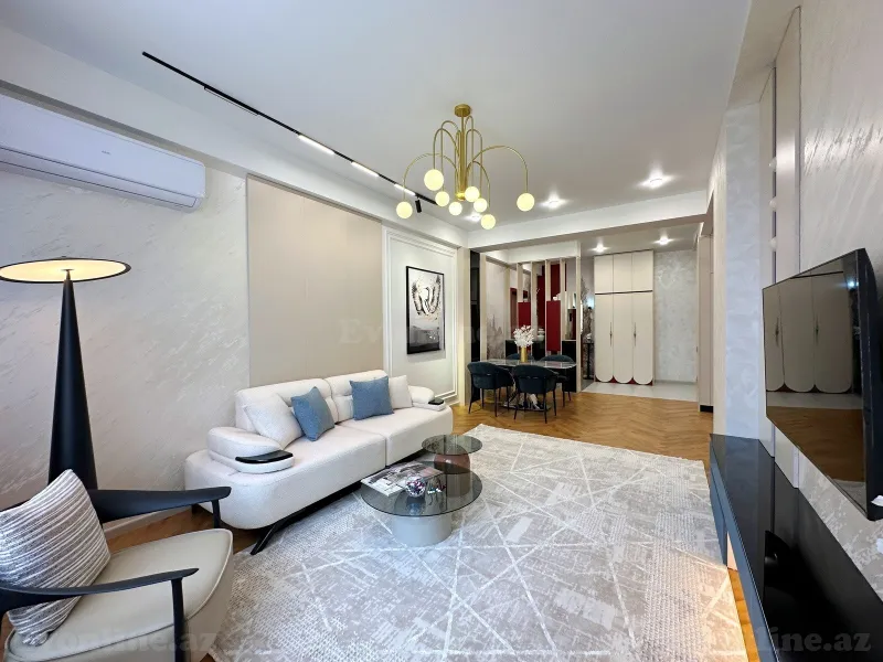 Satılır 3 otaqlı Mənzil Yeni tikili 90 m² Həzi Aslanov m. - şəkil 4