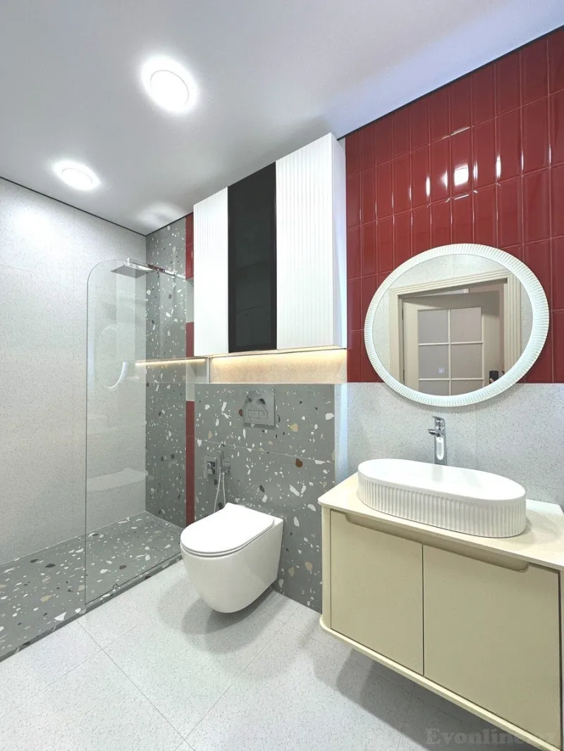 Satılır 3 otaqlı Mənzil Yeni tikili 90 m² Həzi Aslanov m. - şəkil 19