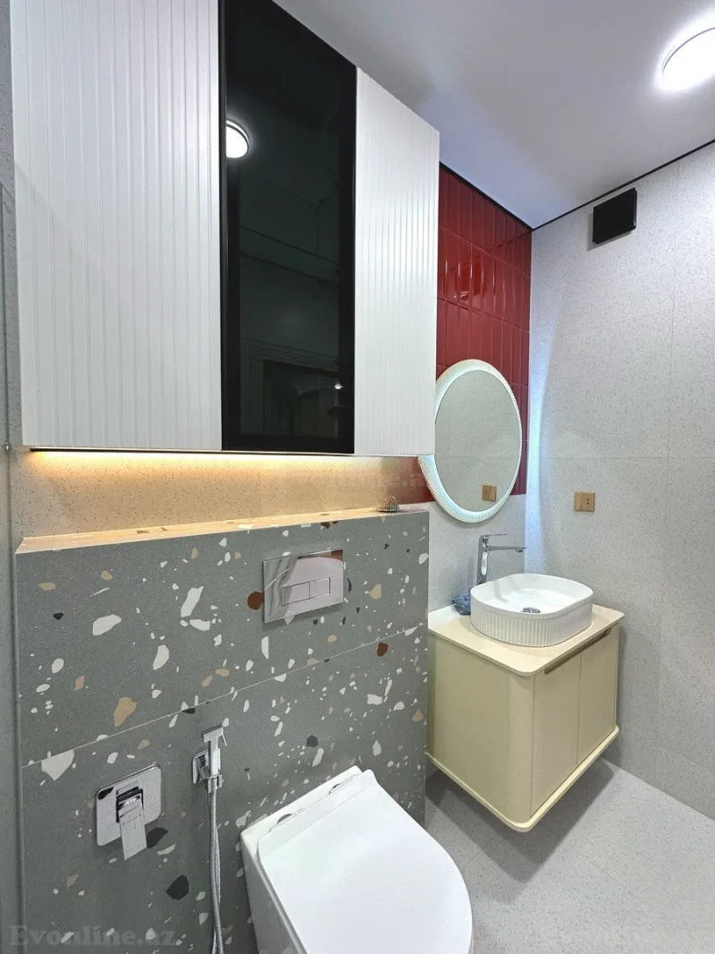 Satılır 3 otaqlı Mənzil Yeni tikili 90 m² Həzi Aslanov m. - şəkil 20