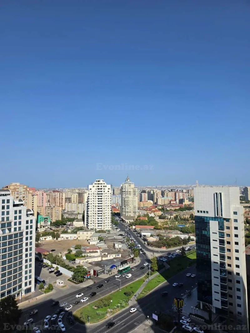 Kirayə verilir 3 otaqlı Mənzil Yeni tikili 103 m² 8 Noyabr m. - şəkil 18