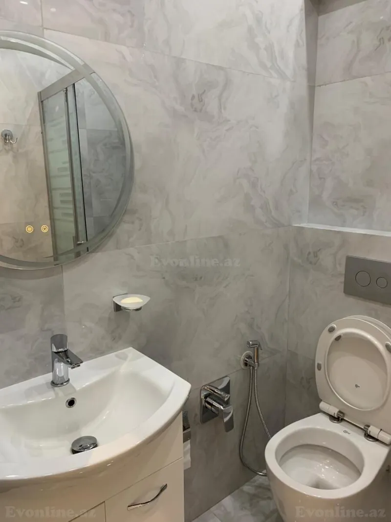 Kirayə verilir 2 otaqlı Mənzil Yeni tikili 60 m² Nizami m. - şəkil 11