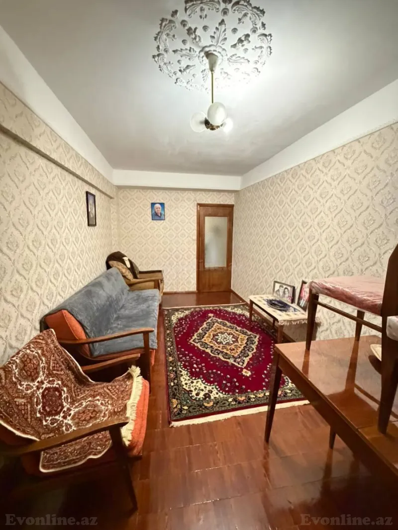 Satılır 3 otaqlı Mənzil Köhnə tikili 85 m² Gənclik m. - şəkil 3