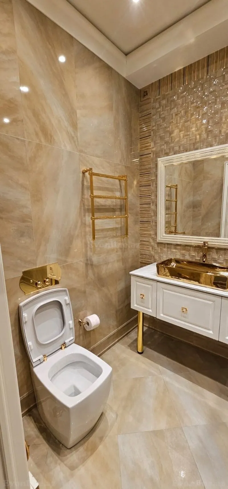 Satılır 4 otaqlı Mənzil Yeni tikili 207 m² Elmlər Akademiyası m. - şəkil 3