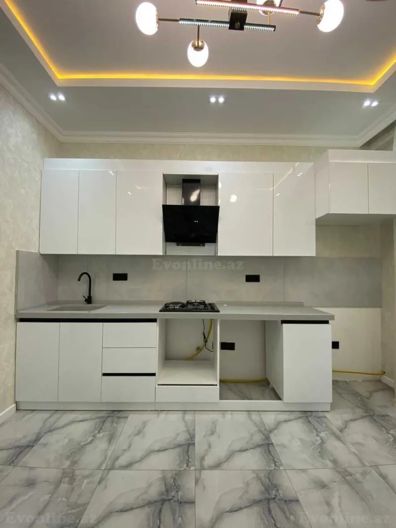 Satılır 3 otaqlı Mənzil Yeni tikili 132 m² Memar Əcəmi m. - şəkil 5