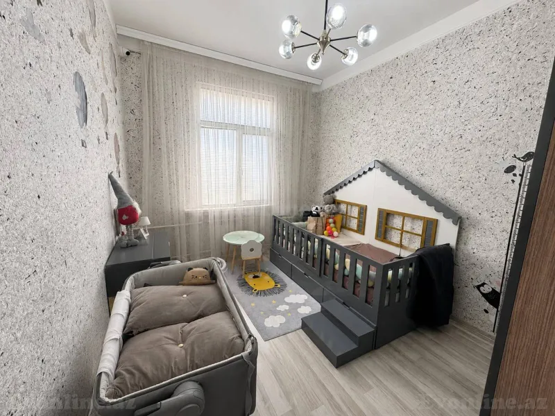 Satılır 3 otaqlı Mənzil Köhnə tikili 76 m² Qara Qarayev m. - şəkil 2