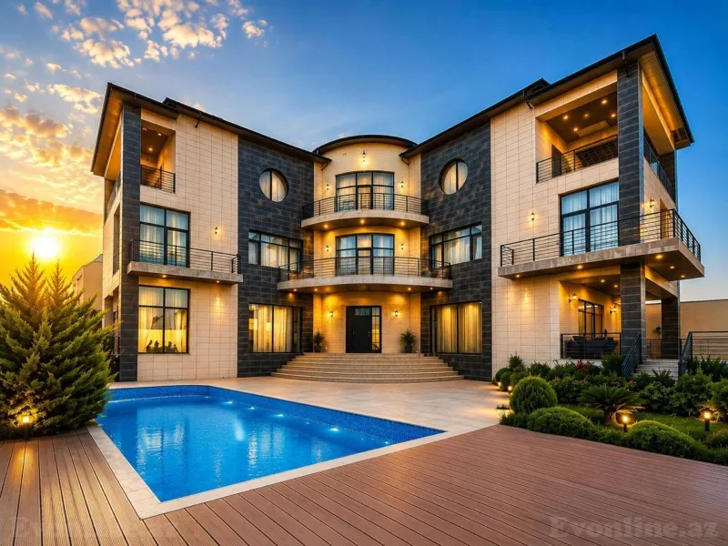 Satılır 10 otaqlı Həyət evi 1200 m² Badamdar