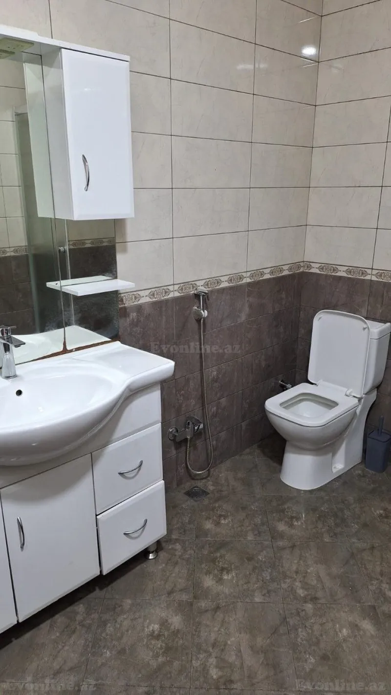 Kirayə verilir 4 otaqlı Mənzil Yeni tikili 127 m² Yeni Yasamal - şəkil 3