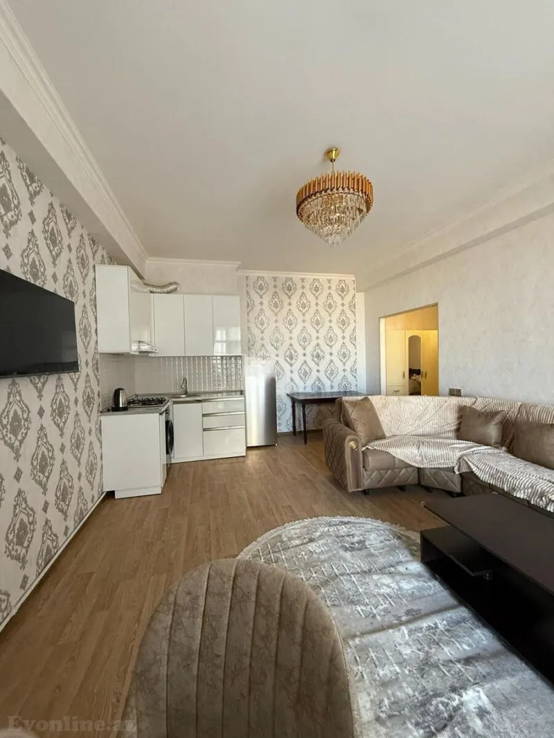 Kirayə verilir 1 otaqlı Mənzil Yeni tikili 45 m² 28 May m. - şəkil 2