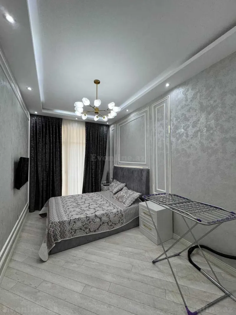 Kirayə verilir 2 otaqlı Mənzil Yeni tikili 65 m² Nəsimi r. - şəkil 5