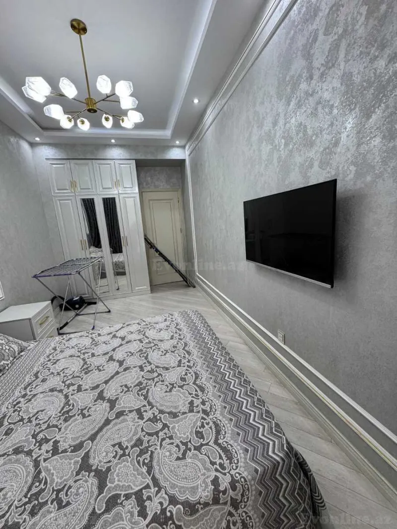 Kirayə verilir 2 otaqlı Mənzil Yeni tikili 65 m² Nəsimi r. - şəkil 6