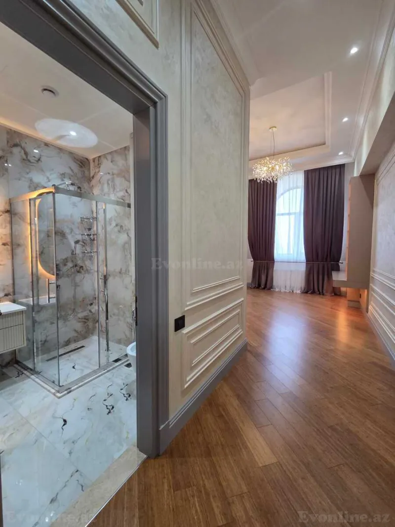 Satılır 3 otaqlı Mənzil Yeni tikili 270 m² Nəsimi r. - şəkil 11