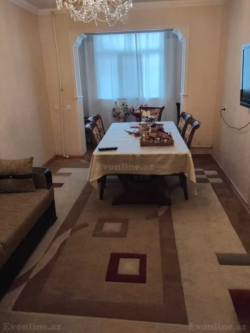 Satılır 4 otaqlı Mənzil Köhnə tikili 105 m² Nəsimi m. - şəkil 2