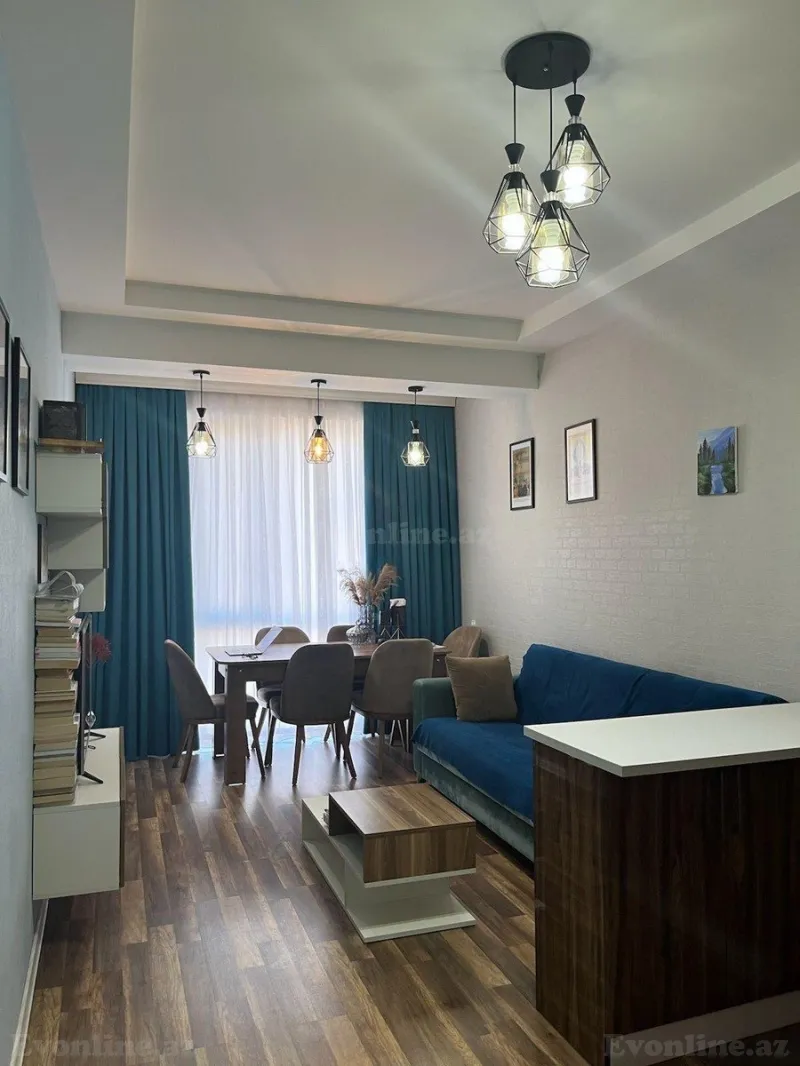 Satılır 2 otaqlı Mənzil Yeni tikili 54 m² Həzi Aslanov m. - şəkil 3