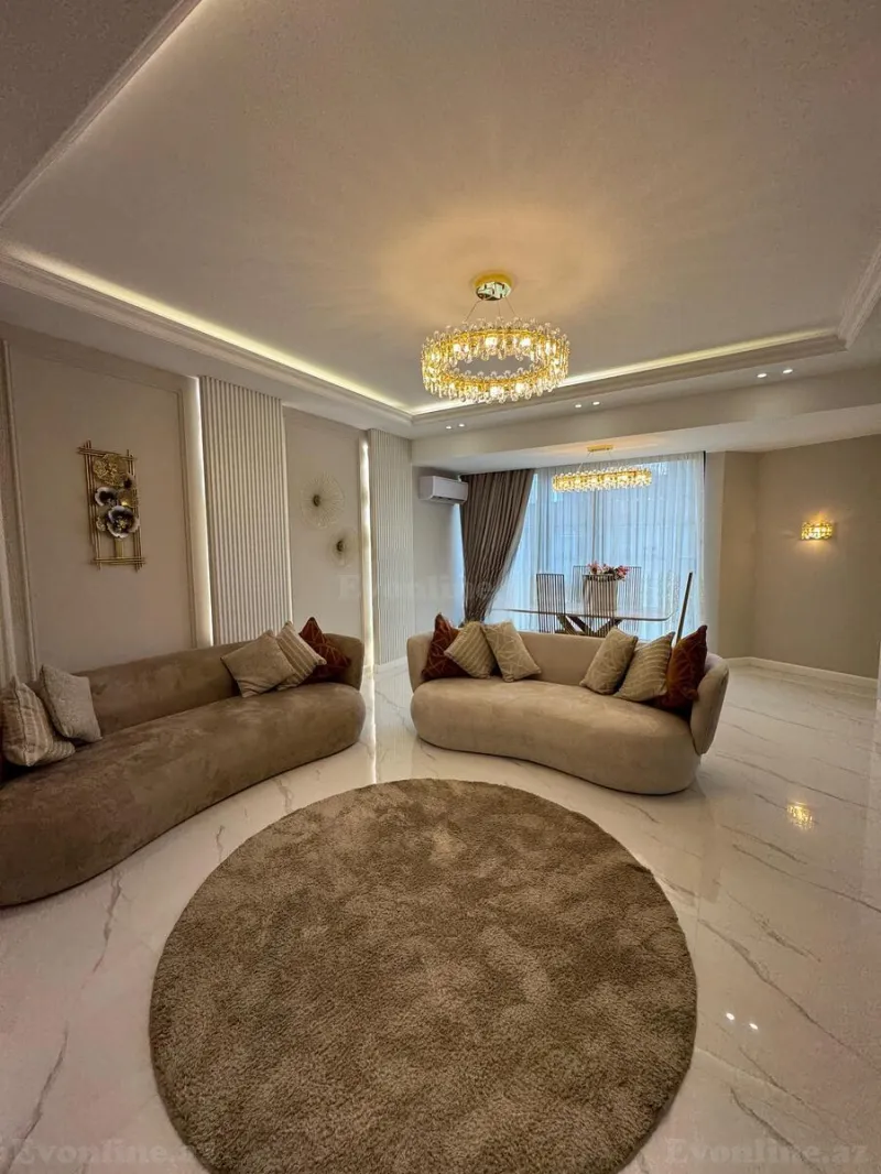 Satılır 3 otaqlı Mənzil Yeni tikili 113 m² Nəsimi r. - şəkil 2