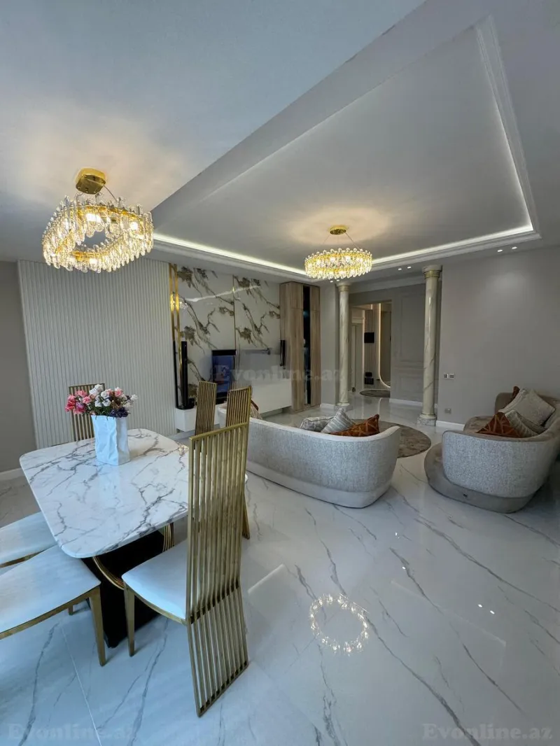 Satılır 3 otaqlı Mənzil Yeni tikili 113 m² Nəsimi r. - şəkil 3