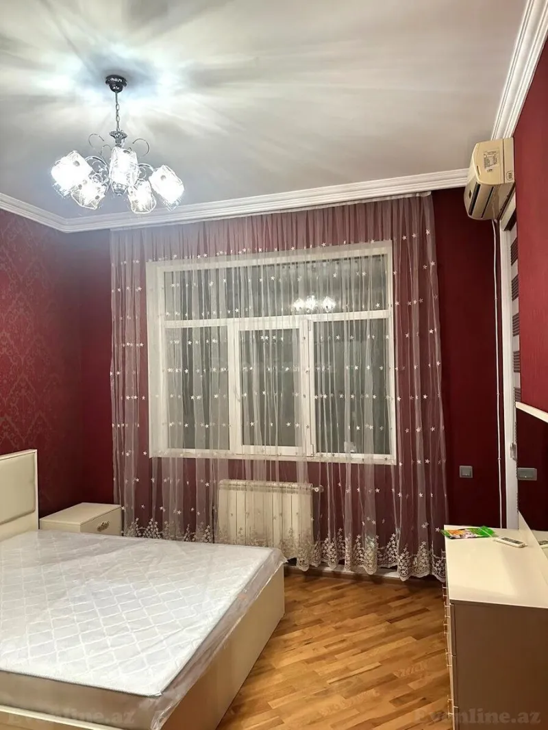 Kirayə verilir 3 otaqlı Mənzil Yeni tikili 130 m² Nəsimi r. - şəkil 5