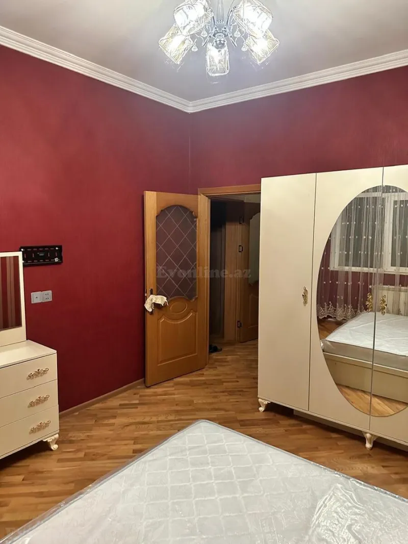 Kirayə verilir 3 otaqlı Mənzil Yeni tikili 130 m² Nəsimi r. - şəkil 6