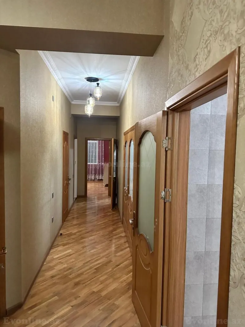 Kirayə verilir 3 otaqlı Mənzil Yeni tikili 130 m² Nəsimi r. - şəkil 13