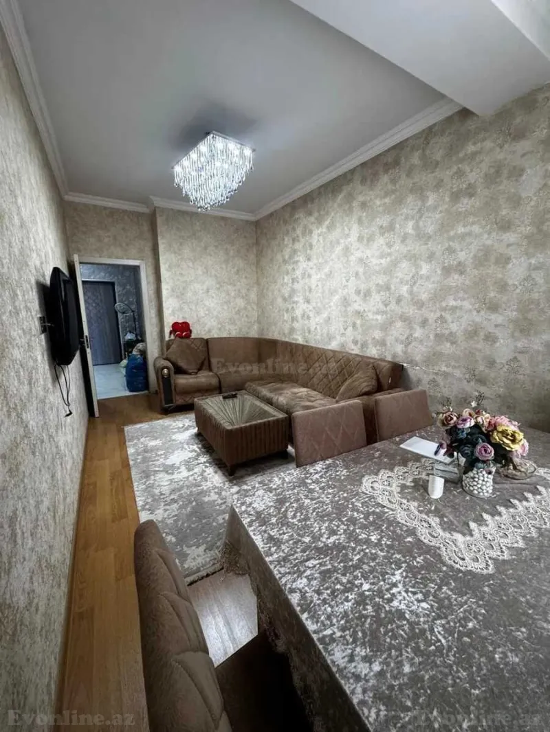 Kirayə verilir 2 otaqlı Mənzil Yeni tikili 62 m² Xırdalan - şəkil 2