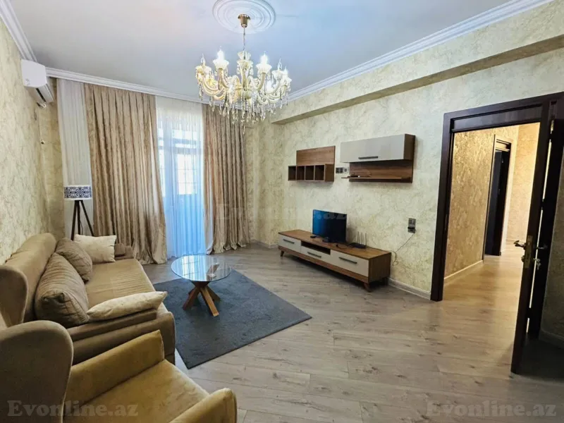 Kirayə verilir 2 otaqlı Mənzil Yeni tikili 80 m² Həzi Aslanov m.