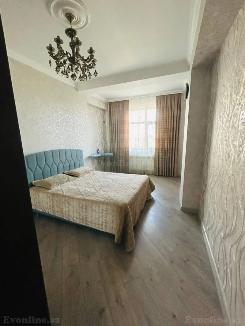 Kirayə verilir 2 otaqlı Mənzil Yeni tikili 80 m² Həzi Aslanov m. - şəkil 4
