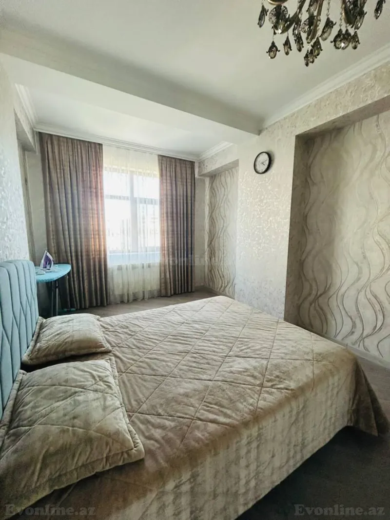 Kirayə verilir 2 otaqlı Mənzil Yeni tikili 80 m² Həzi Aslanov m. - şəkil 6