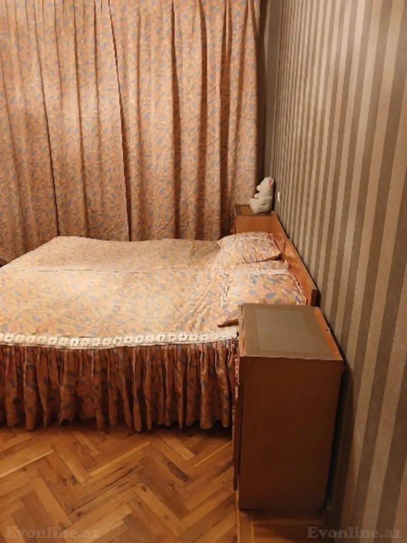 Kirayə verilir 2 otaqlı Mənzil Köhnə tikili 60 m² 9-cu mikrorayon - şəkil 3