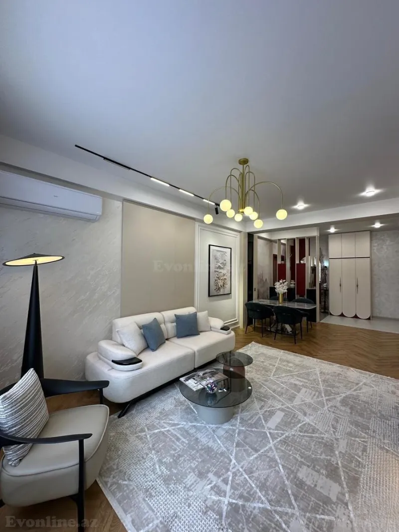 Satılır 3 otaqlı Mənzil Yeni tikili 90 m² Həzi Aslanov m. - şəkil 2