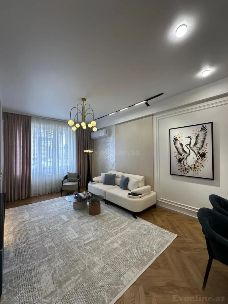Satılır 3 otaqlı Mənzil Yeni tikili 90 m² Həzi Aslanov m. - şəkil 3