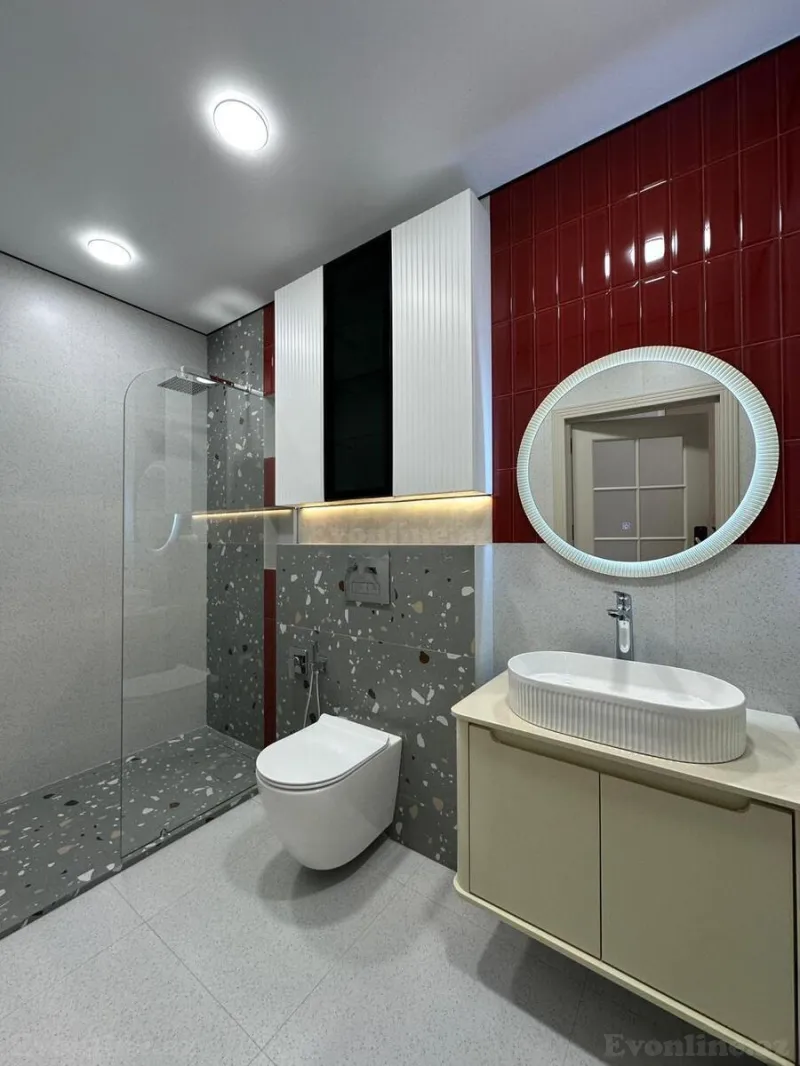 Satılır 3 otaqlı Mənzil Yeni tikili 90 m² Həzi Aslanov m. - şəkil 17