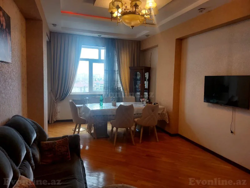 Kirayə verilir 3 otaqlı Mənzil Yeni tikili 90 m² Gənclik m. - şəkil 2
