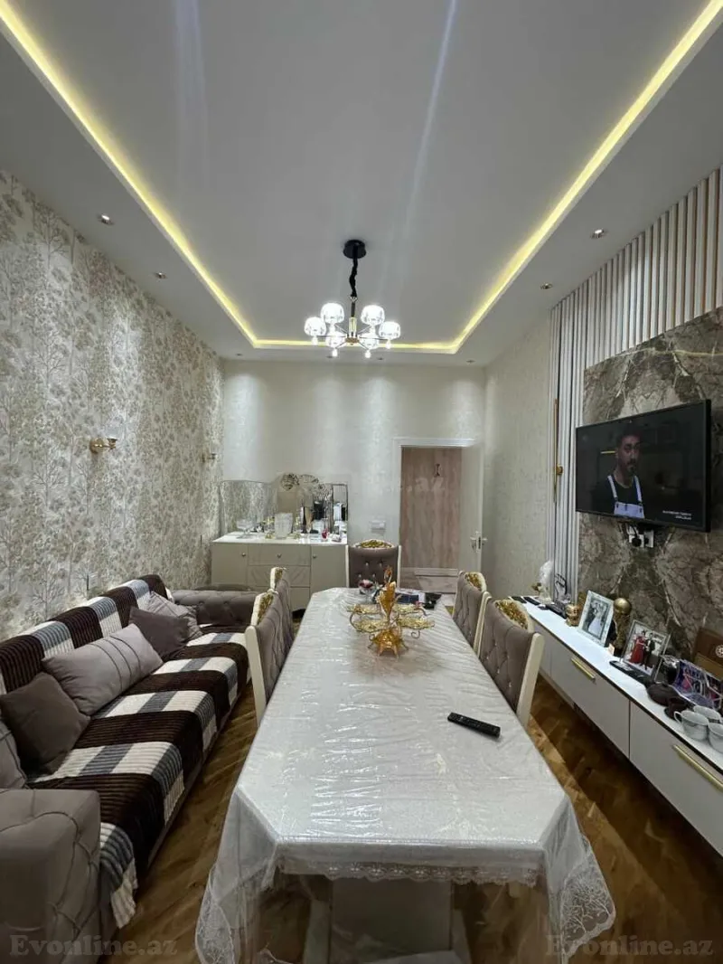 Satılır 2 otaqlı Mənzil Yeni tikili 55 m² Əhmədli m. - şəkil 2