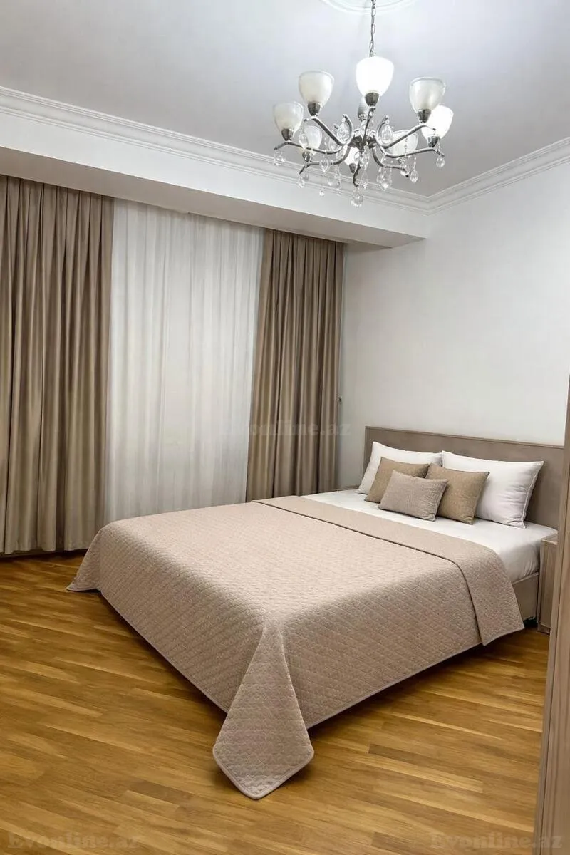 Kirayə verilir 3 otaqlı Mənzil Yeni tikili 100 m² Nəsimi r. - şəkil 5