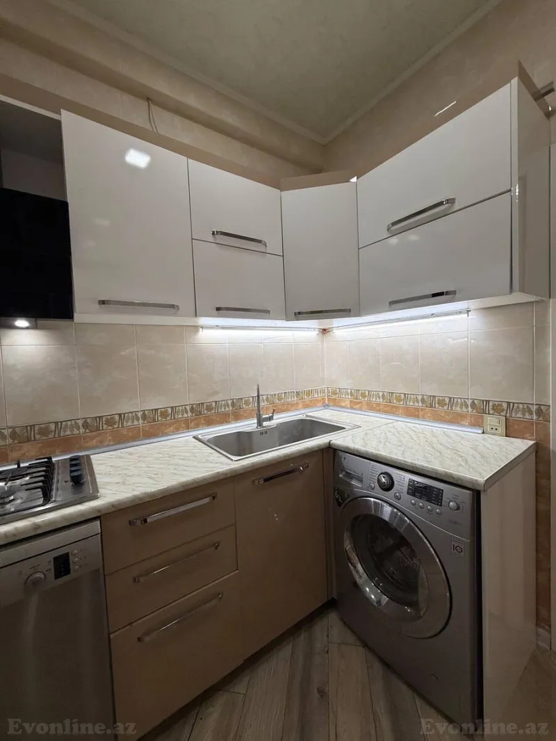 Kirayə verilir 2 otaqlı Mənzil Yeni tikili 59 m² Memar Əcəmi m. - şəkil 3
