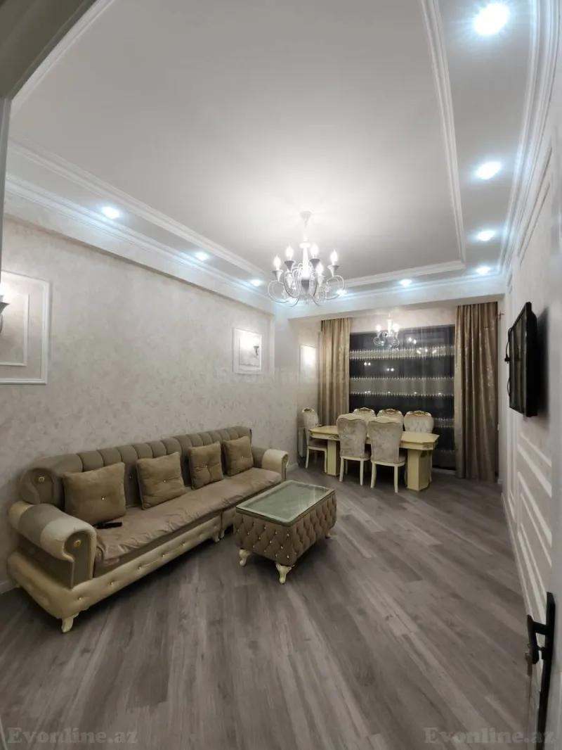 Kirayə verilir 2 otaqlı Mənzil Yeni tikili 65 m² Koroğlu m. - şəkil 2