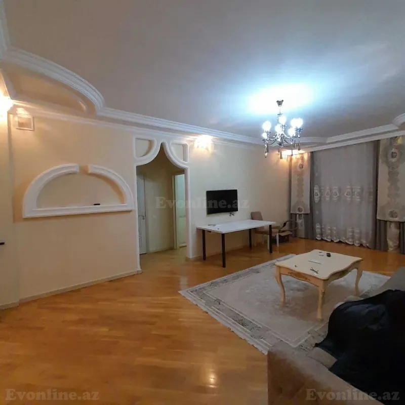 Kirayə verilir 3 otaqlı Mənzil Yeni tikili 103 m² 8 Noyabr m. - şəkil 2