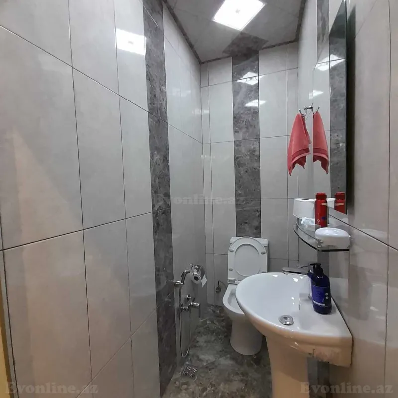 Kirayə verilir 3 otaqlı Mənzil Yeni tikili 103 m² 8 Noyabr m. - şəkil 13