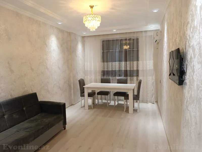 Satılır 3 otaqlı Mənzil Yeni tikili 98 m² İnşaatçılar m. - şəkil 2