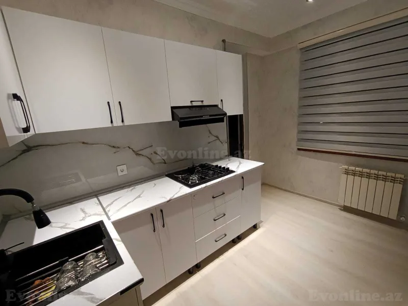 Satılır 3 otaqlı Mənzil Yeni tikili 98 m² İnşaatçılar m. - şəkil 5
