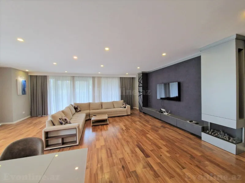 Kirayə verilir 4 otaqlı Mənzil Yeni tikili 370 m² Nəsimi r. - şəkil 4