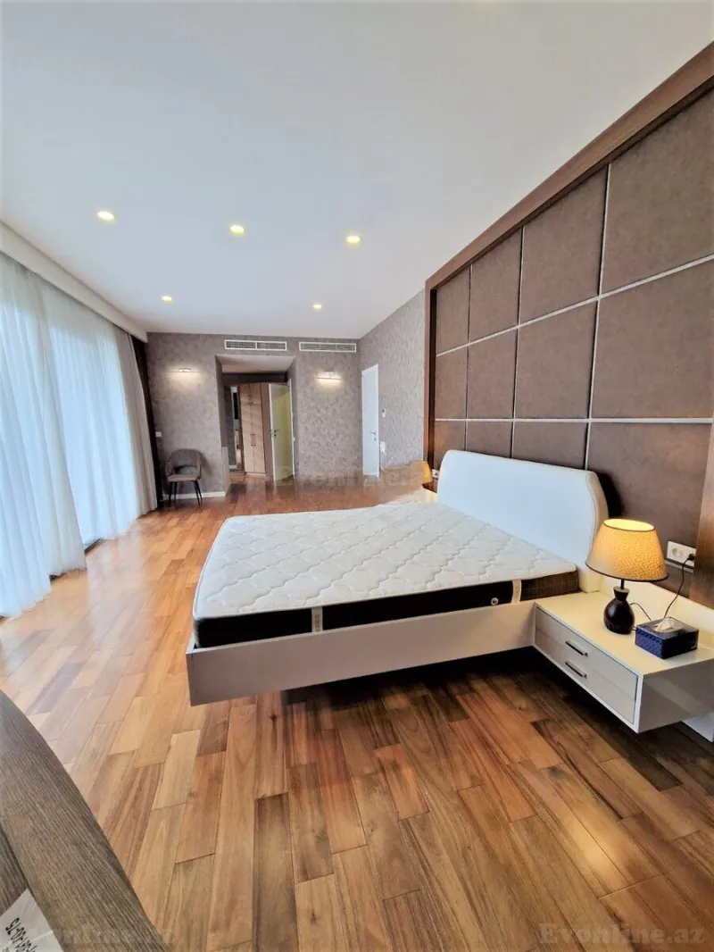 Kirayə verilir 4 otaqlı Mənzil Yeni tikili 370 m² Nəsimi r. - şəkil 6