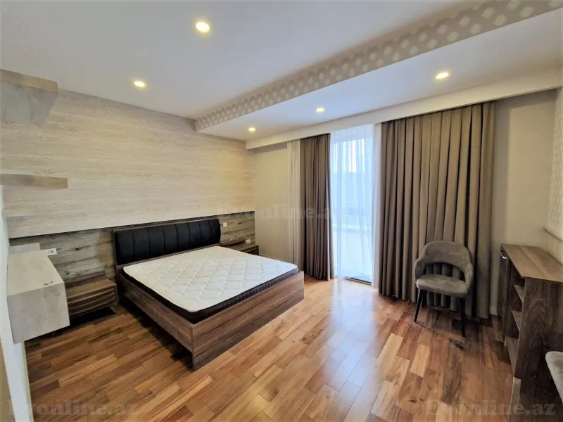 Kirayə verilir 4 otaqlı Mənzil Yeni tikili 370 m² Nəsimi r. - şəkil 10