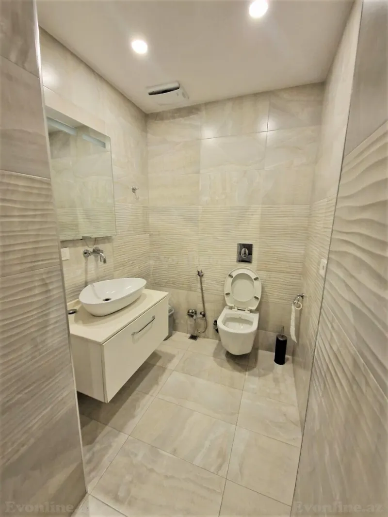 Kirayə verilir 4 otaqlı Mənzil Yeni tikili 370 m² Nəsimi r. - şəkil 19