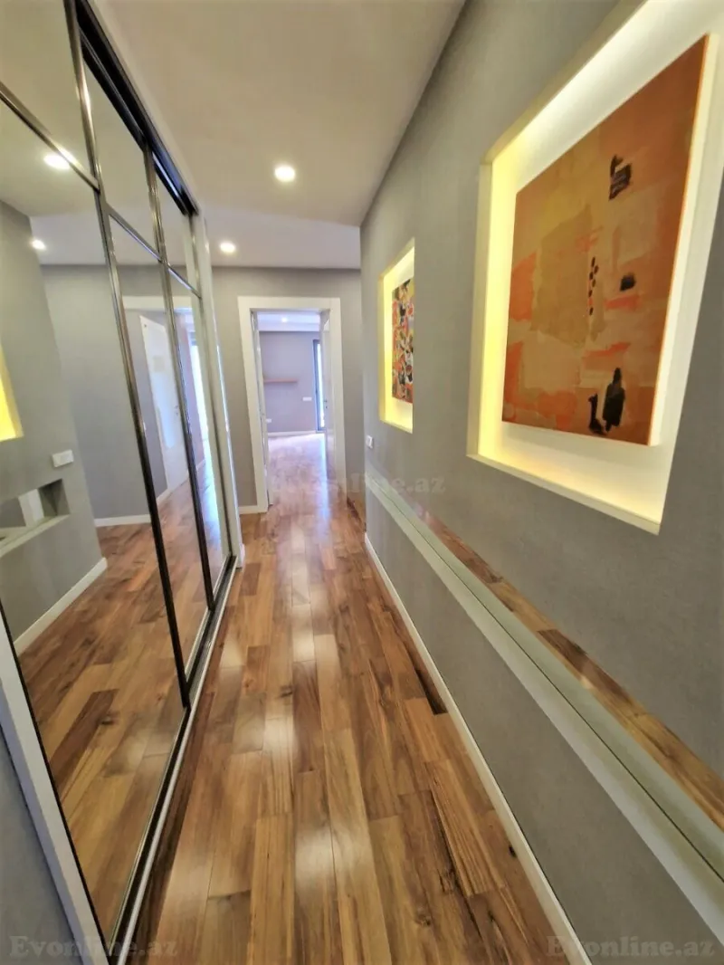 Kirayə verilir 4 otaqlı Mənzil Yeni tikili 370 m² Nəsimi r. - şəkil 20