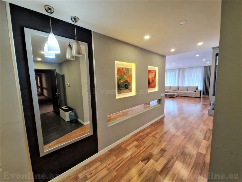 Kirayə verilir 4 otaqlı Mənzil Yeni tikili 370 m² Nəsimi r. - şəkil 21