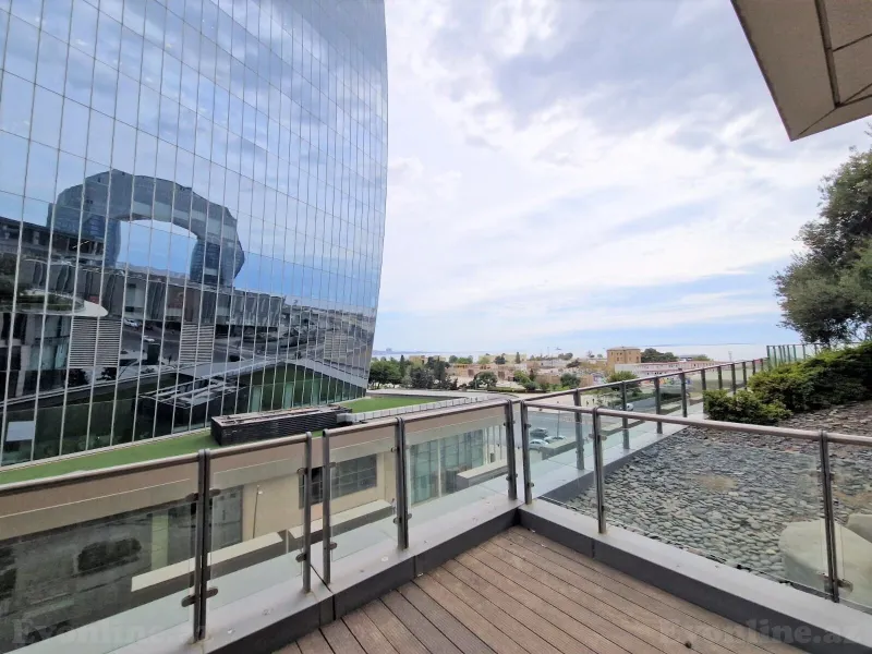 Kirayə verilir 4 otaqlı Mənzil Yeni tikili 370 m² Nəsimi r. - şəkil 22