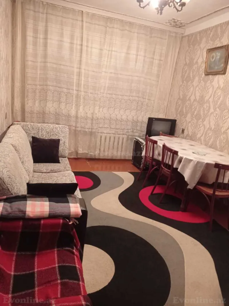 2 otaqlı Mənzil 50 m² Həzi Aslanov Kirayə verilir