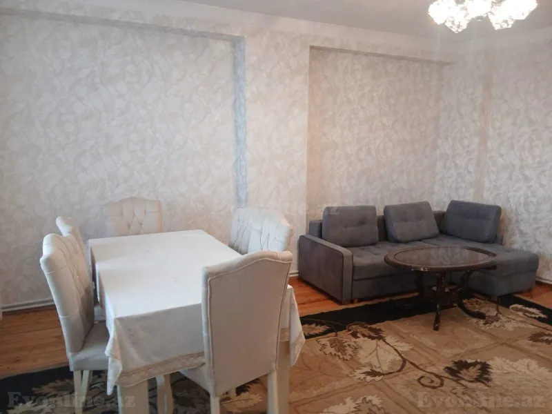 Kirayə verilir 3 otaqlı Mənzil Yeni tikili 130 m² Həzi Aslanov m. - şəkil 2